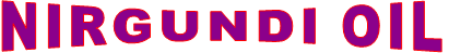 NIRGUNDI OIL