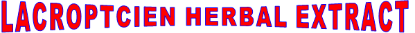 LACROPTCIEN HERBAL EXTRACT